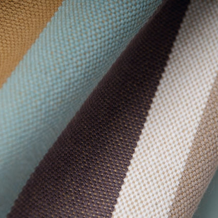 Corban Aqua Hammock Multicoloured Stripes 220x140cm.
