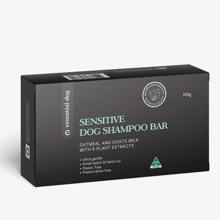 Essential Dog Sensitive Shampoo Bar (Oatmeal & Goatsmilk).