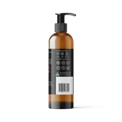 500ml Natural Sensitive Dog Shampoo (Chamomile, Sweet Orange & Rosewood).