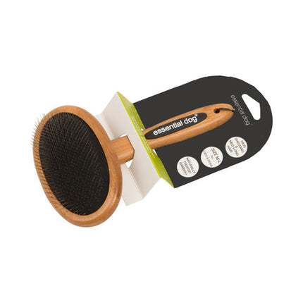 Natural Bamboo Slicker Brush: Cats & Dogs.