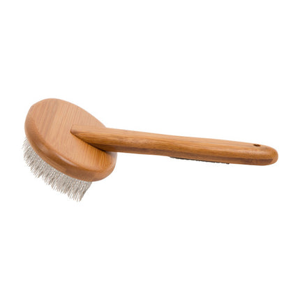 Natural Bamboo Slicker Brush: Cats & Dogs.