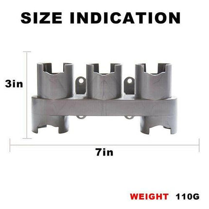 Accessories holder for Dyson V7 V8 V10 V11 V12 & V15 vacuums.