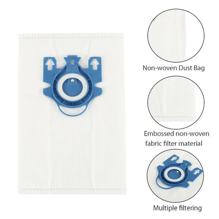 12 X Bags For Miele Vacuum Cleaners , GN Type.