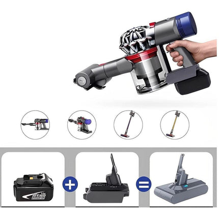 Makita 18V To Dyson V7 & V8  Battery Converter / Adapter.