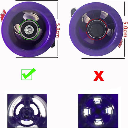 Roller brush for Dyson V10 (SV12) vacuum cleaners.