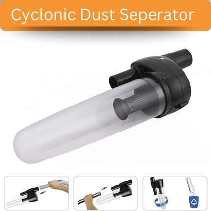 Hygieia Cyclonic Dust Separator (Bag Saver) - For Most Vacuum Brands.