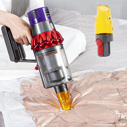 Air Sealing Dyson Adaptor for Vacuum Seal, Space Saver Storage bags.