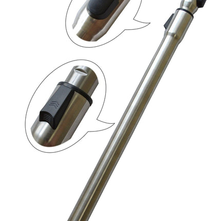 Telescopic rod for Miele vacuum cleaners.