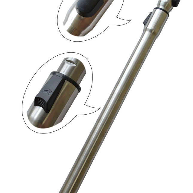 Telescopic rod for Miele vacuum cleaners.
