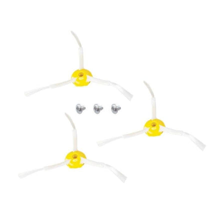 3 x spinning side brushes for iRobot Roomba 500 / 600 / 700 / 800 /900 series.
