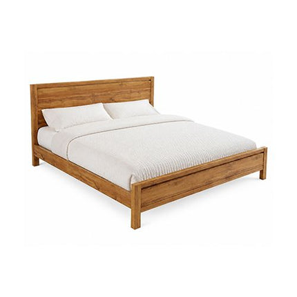 King Bedroom Suite – 4 Piece Set with Dresser in Oak Finish