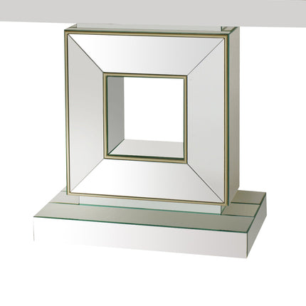 Hall Table Rectangular Shape MDF & Mirror Attractive Base.