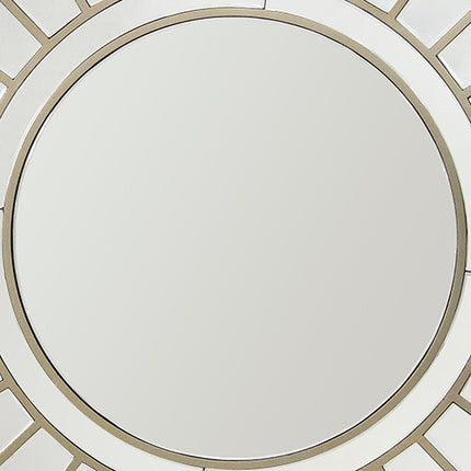 Wall Mirror MDF Silver Clear Image Lightweight MRR-02.