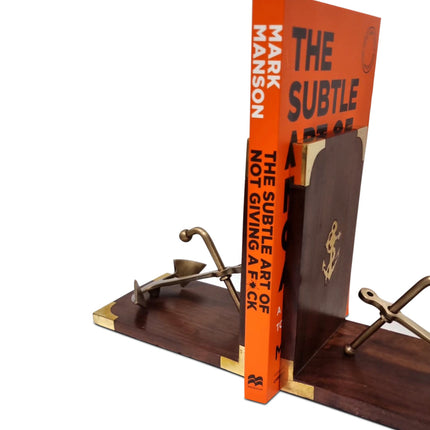 Brass Bookend - Anchor.