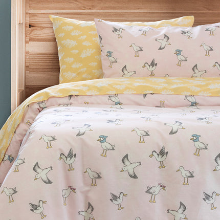 Seagulls QUILT COVER SET - SINGLE.