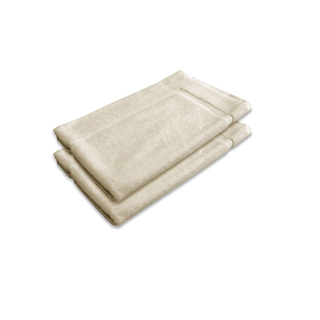 800GSM Set of 2 Cotton Bath Mat Linen.