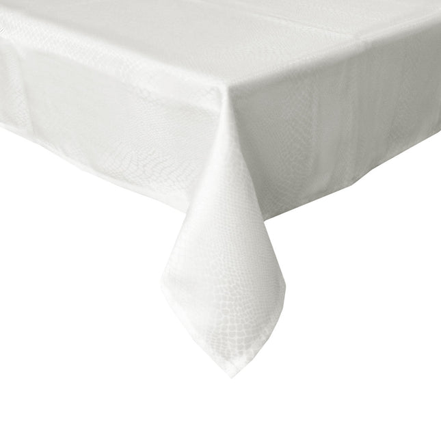 Jacquard Tablecloth Komodo Ivory 135 x 180 cm.