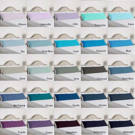 Artex 100% Cotton Body Pillowcase Pacific.