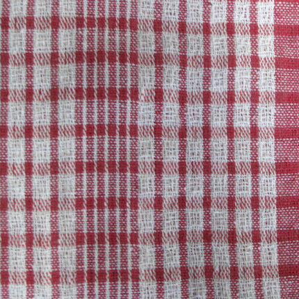 Hotel Living Checkered Set of 5 Cotton Tea Towels.