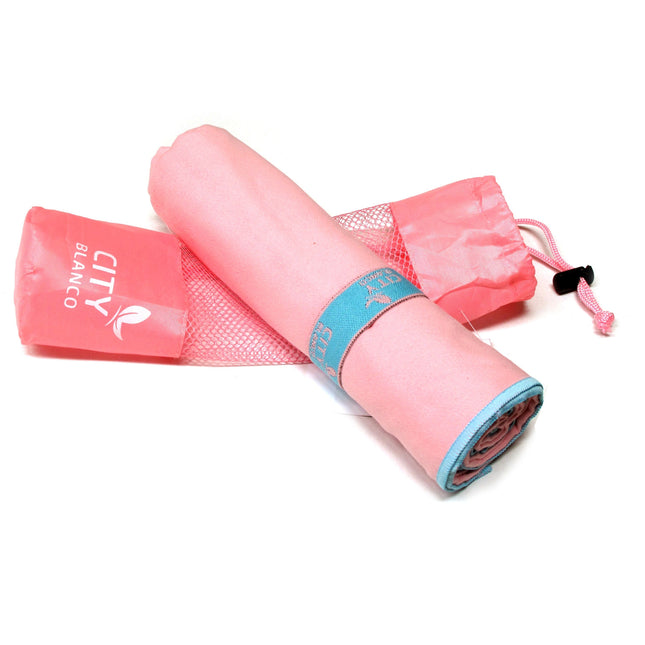 Super Absorbent Sports Towel Pink.