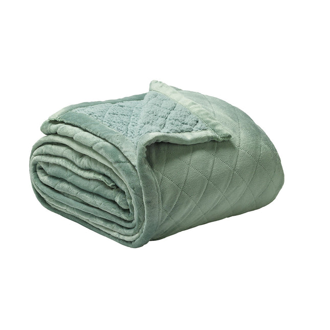 Bianca Mansfield Blanket Sage Super King.