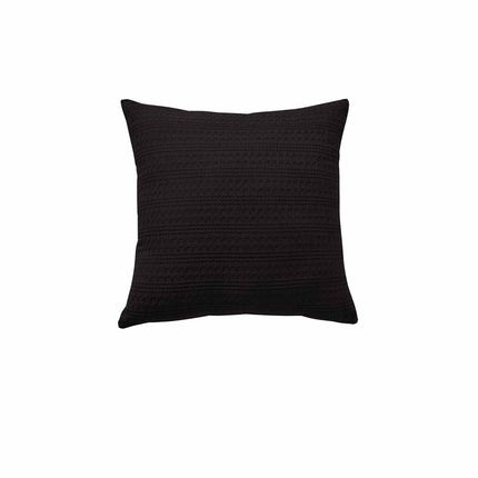 Bianca Kahlani Chocolate Waffle Square Filled Cushion 43 x 43cm.