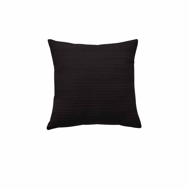 Bianca Kahlani Chocolate Waffle Square Filled Cushion 43 x 43cm.