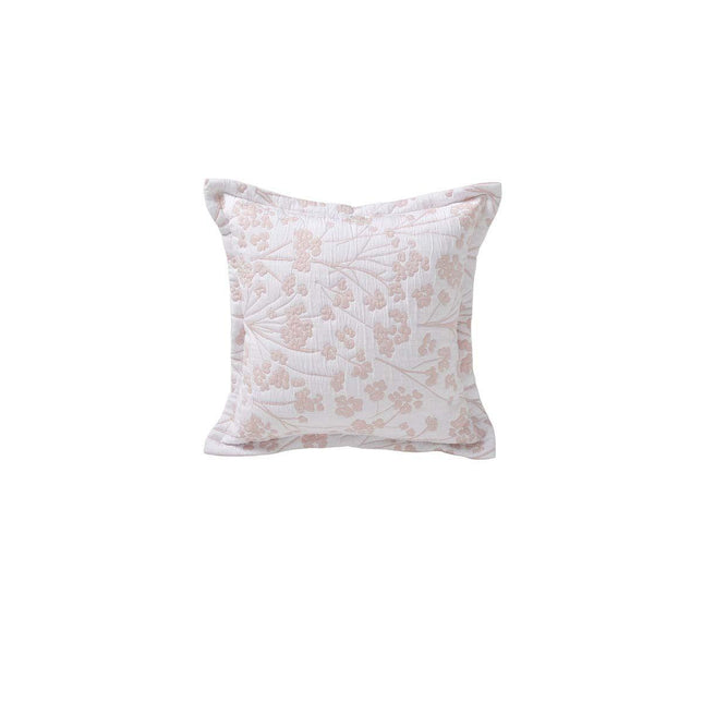 Bianca Myra Blush Coordinate Square Filled Cushion 43 x 43cm.