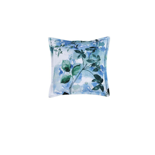 Bianca Woodbury White Coordinate Square Filled Cushion 43 x 43cm.