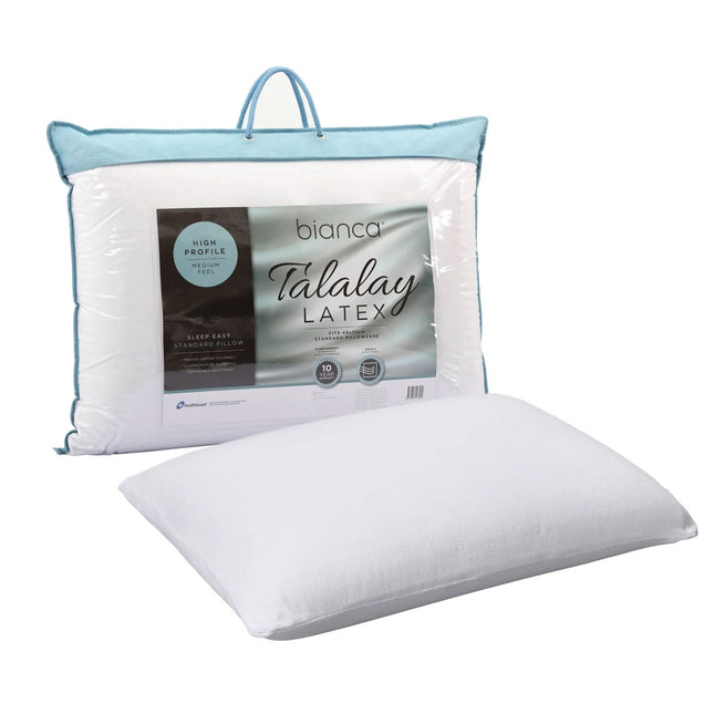 Bianca Talalay Latex High Profile Pillow.