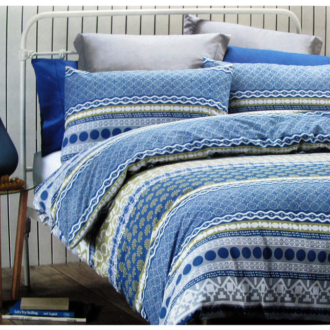 Belmondo Angelique Easy Care Quilt Cover Set Queen.