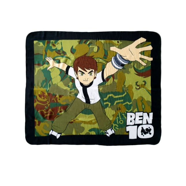 Polar Fleece Throw Rug Ben 10.