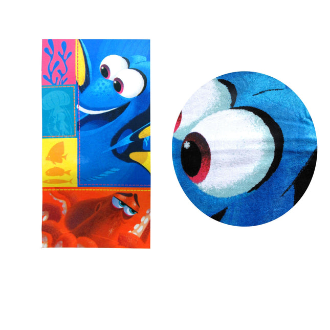 Disney Cotton Bath / Beach Towel Finding Nemo Dory.
