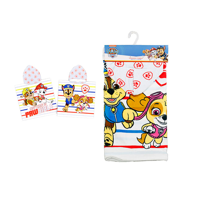 Caprice Paw Patrol Cotton Hooded Licensed Towel 60 x 120 cm.
