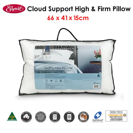 Easyrest Cloud Support High &amp; Firm Pillow 66 x 41 x 15 cm.
