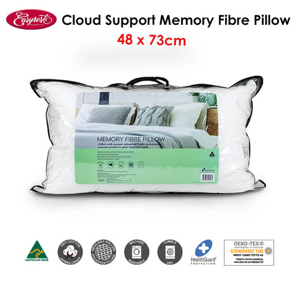 Easyrest Cloud Support Memory Fibre Pillow 48 x 73 cm.