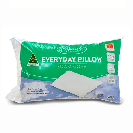 Easyrest Everyday Foam Cored Queen Sized Pillow.