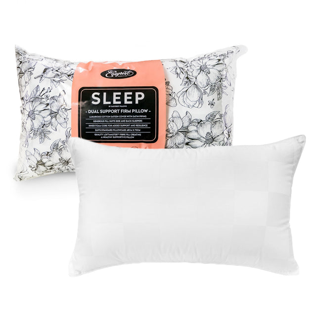 Easyrest Sleep Dual Support Firm Standard Pillow Suits Side Sleeper.