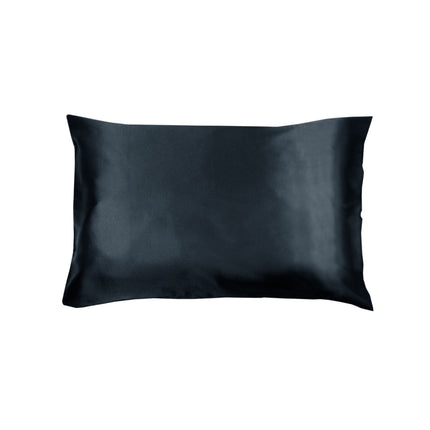 Invitation Satin Standard Pillowcase Indigo.