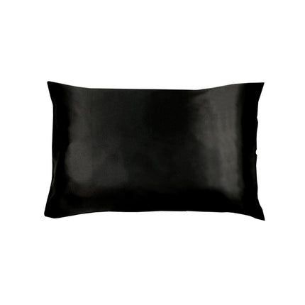 Invitation Satin Standard Pillowcase Nior Black.