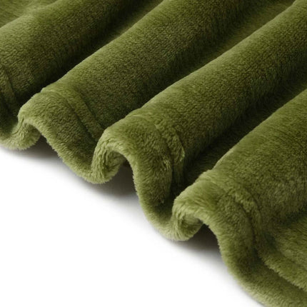 Accessorize Moss Green Super Soft Hooded Blanket Extra Large.
