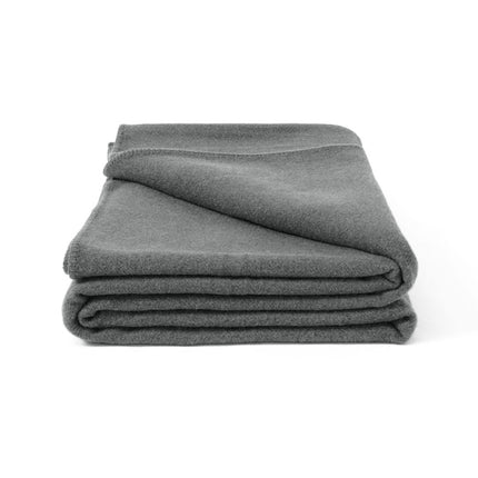 Laconia 400GSM Premium Australian Pure Wool Blanket Grey Super King.