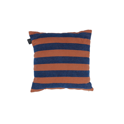 KAAT Amsterdam Nissa Multi Stripe Square Filled Cushion 45cm x 45cm.