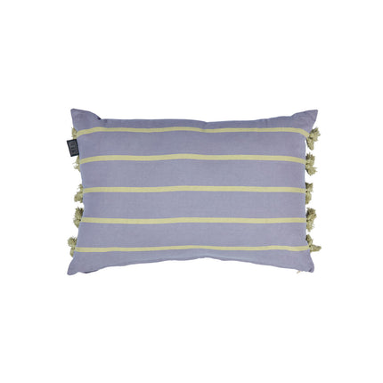 KAAT Amsterdam Jelke Mauve Stripes Oblong Filled Cushion 40cm x 60cm.
