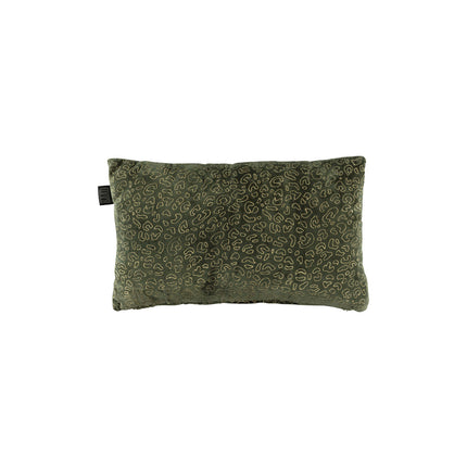 KAAT Amsterdam Spartan Green Animal Print Oblong Filled Cushion 30cm x 50cm.