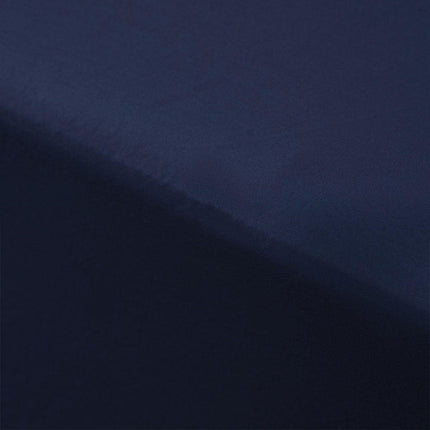 Accessorize 400TC Navy Bamboo Cotton Fitted Sheet 40cm Wall King.