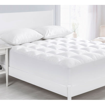 Cloudland 1000GSM Memory Resistant Microball Fill Mattress Topper King Single.