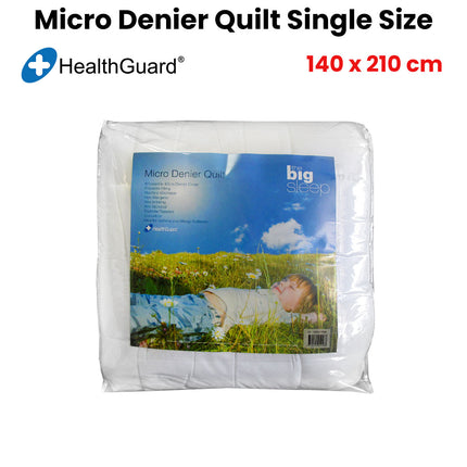 Big Sleep 300GSM Asthma and Allergy Sufferers Micro Denier Quilt Single.