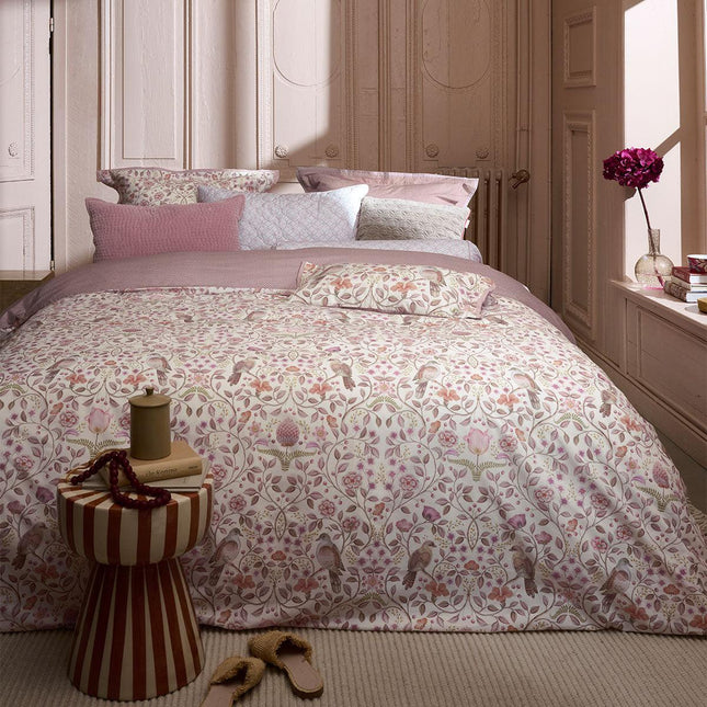 PIP Studio Garden of Dove Off White Cotton Quilt Cover Set Super King.