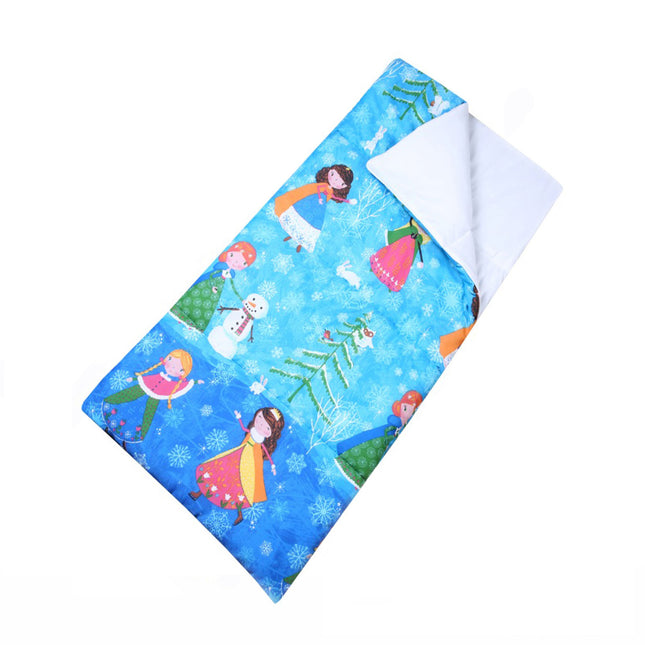 Happy Kids Glow in The Dark Sleeping Bag Snow Princess.